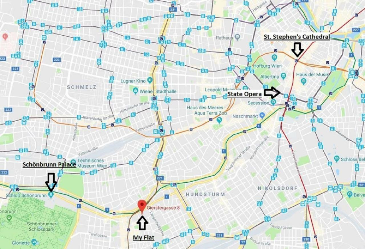 10 Min. Downtown - 2 Bedrooms - Parking Wien Exteriör bild